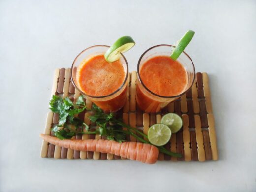 Living Carrot Juice Smoothie