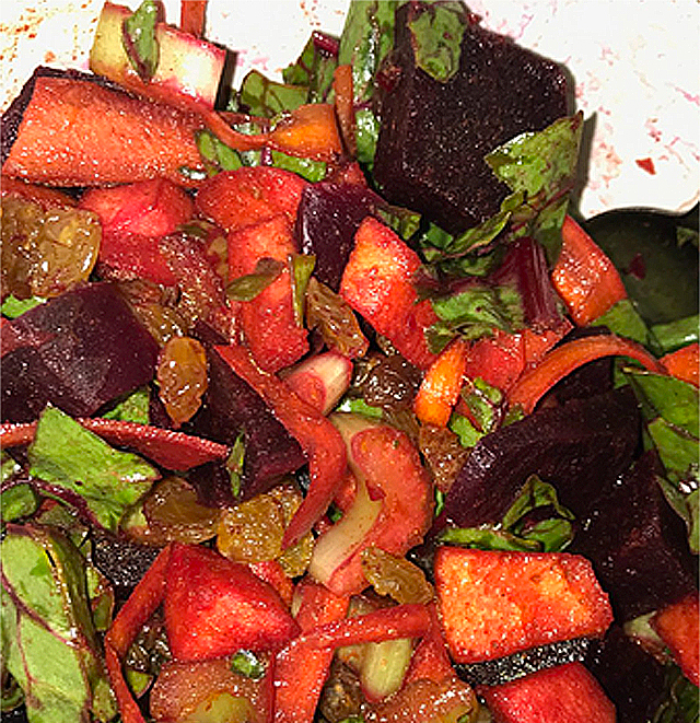 Jaclyn's Artisan Beet & Apple Summer Salad