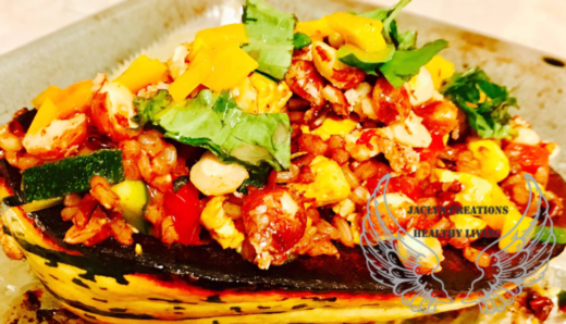 Savory Stuffed Delicata Squash