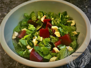 Refreshing Beet, Mint, and Basil Super Food Salad
