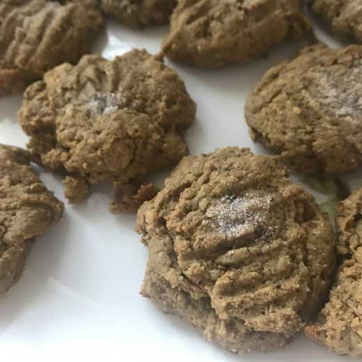 Almond Butter Protein Cookies