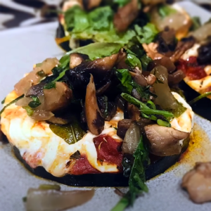 Vegan Zucchini Pizza Bites