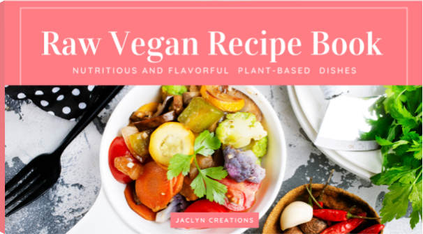 Raw Vegan Recipe Cover Book Portland Community College Library Partnership With Jaclyn Creations